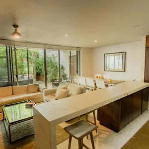 Ideal 4 Groups Aldeazama 2br 10pax Apt Papaya Playa Apartamento Tulum